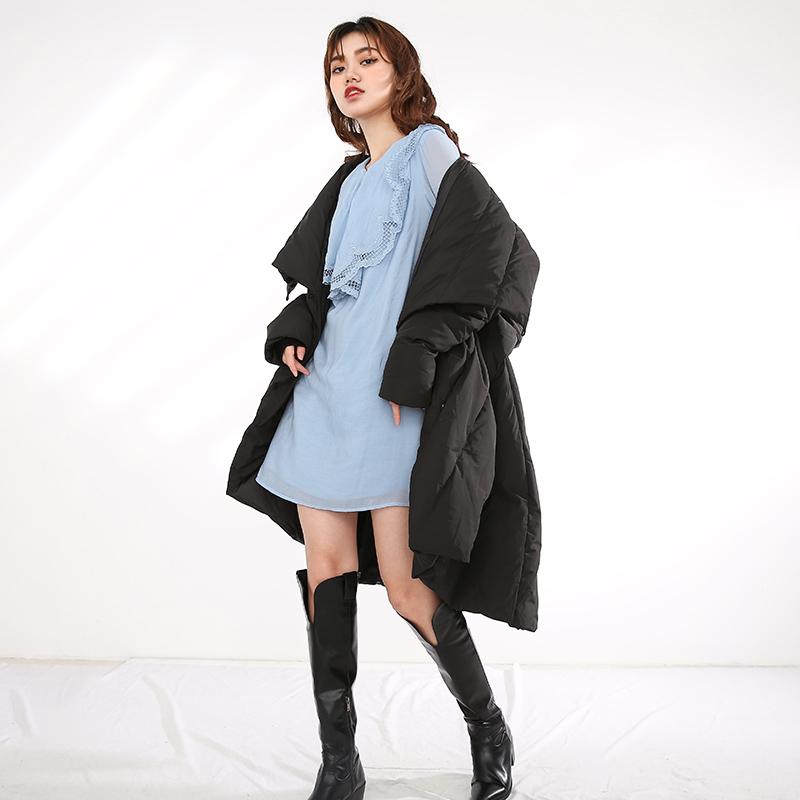Marigold Shadows jackets Manzo Irregular Loose Puff Jacket