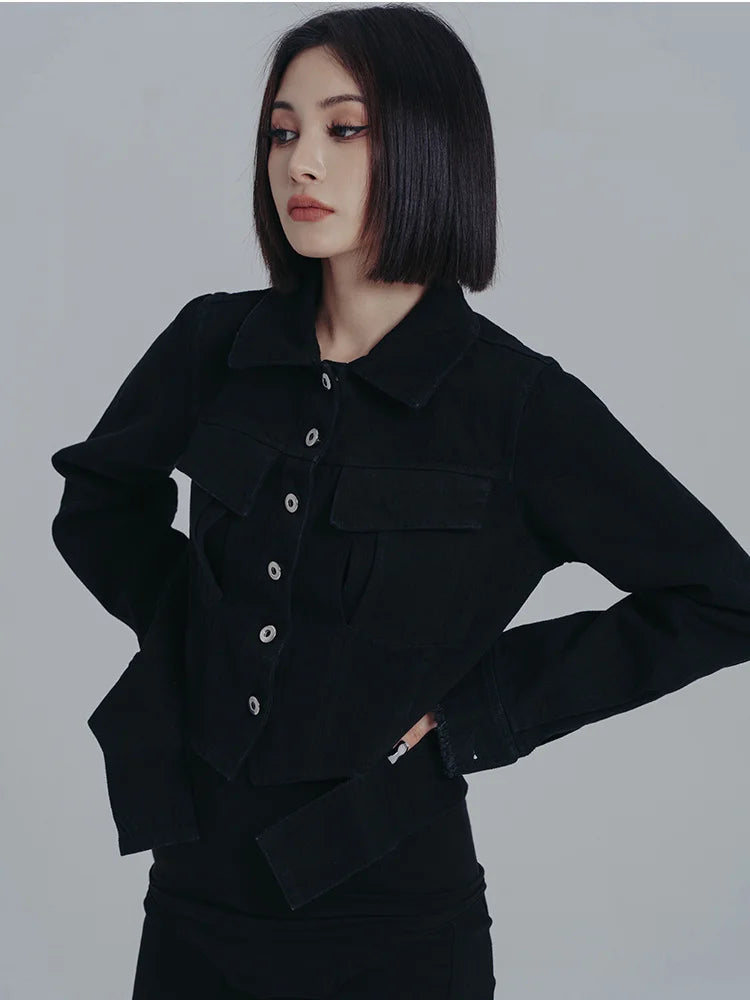 Marigold Shadows Jackets Prepree Denim Jacket