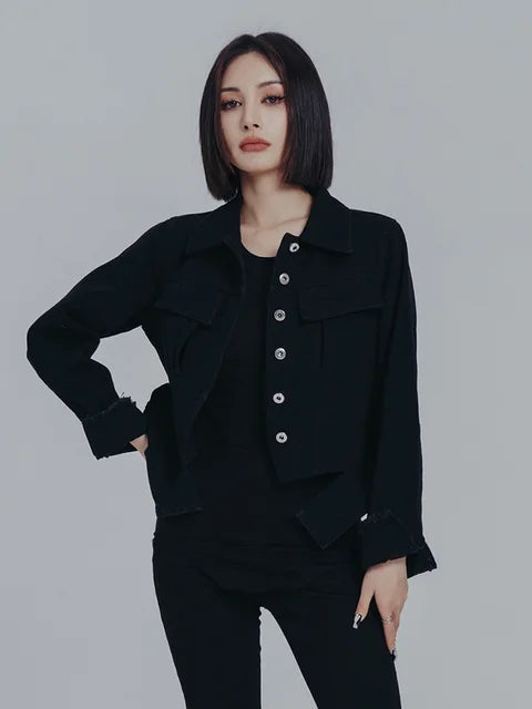 Marigold Shadows Jackets Prepree Denim Jacket