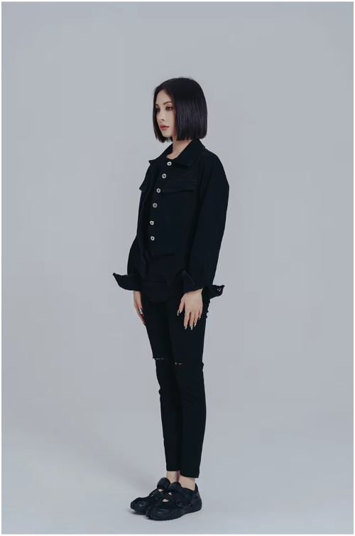 Marigold Shadows Jackets Prepree Denim Jacket