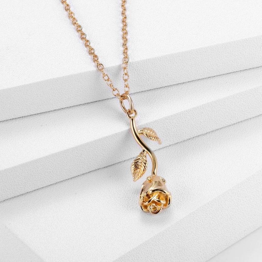 Marigold Shadows jewelry Aimyon Rose Necklace