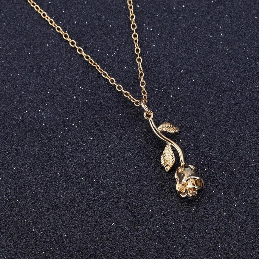Marigold Shadows jewelry Aimyon Rose Necklace