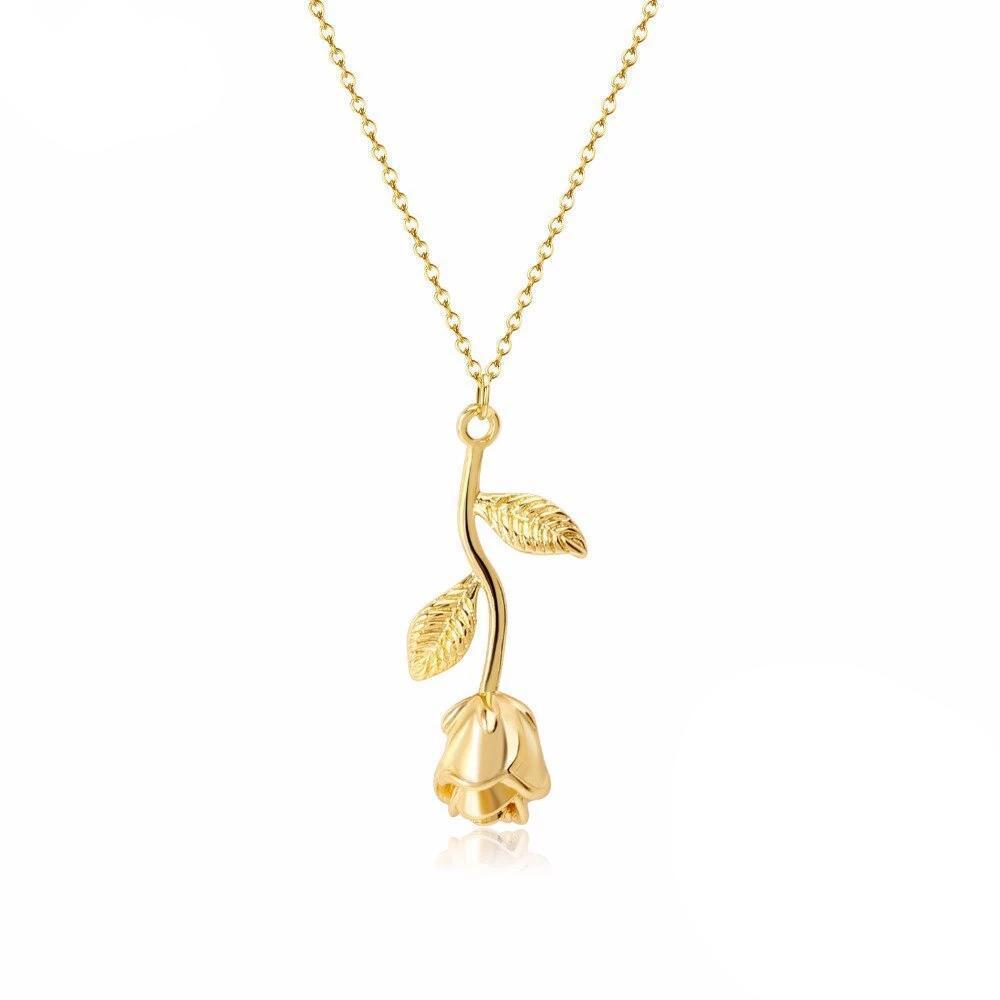 Marigold Shadows jewelry Aimyon Rose Necklace