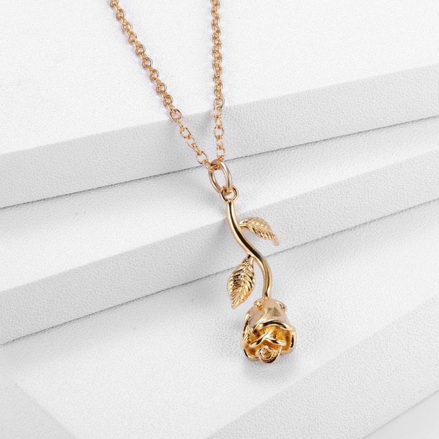 Marigold Shadows jewelry Aimyon Rose Necklace
