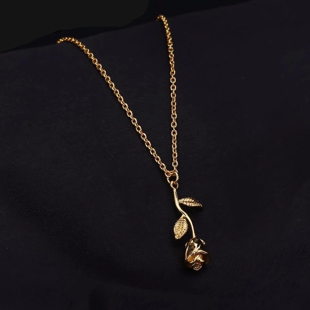 Marigold Shadows jewelry Aimyon Rose Necklace
