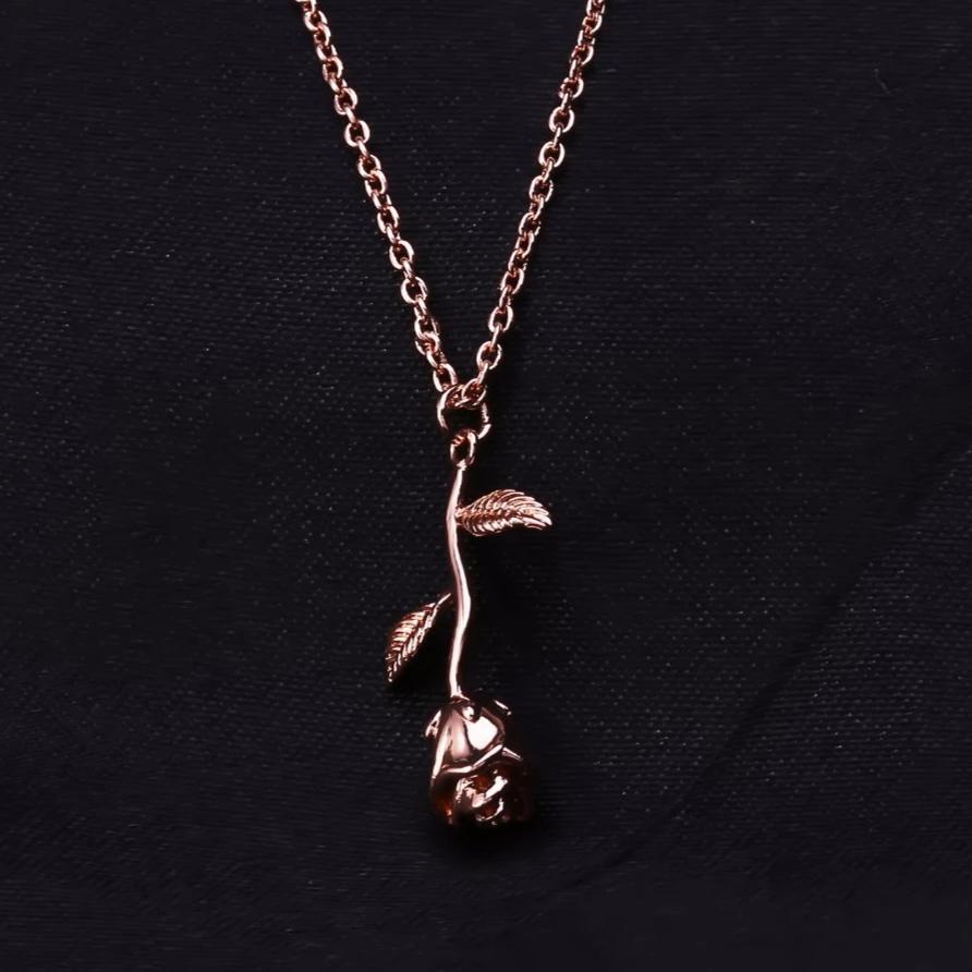 Marigold Shadows jewelry Aimyon Rose Necklace