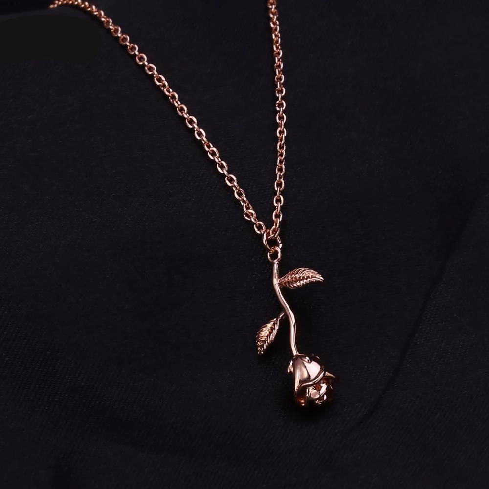 Marigold Shadows jewelry Aimyon Rose Necklace
