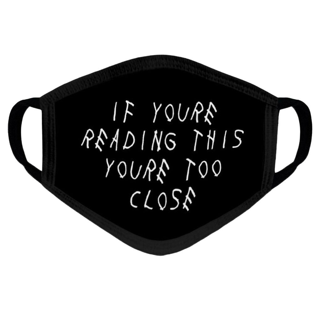 Marigold Shadows Masks Emiyo Too Close Mouth Face Mask