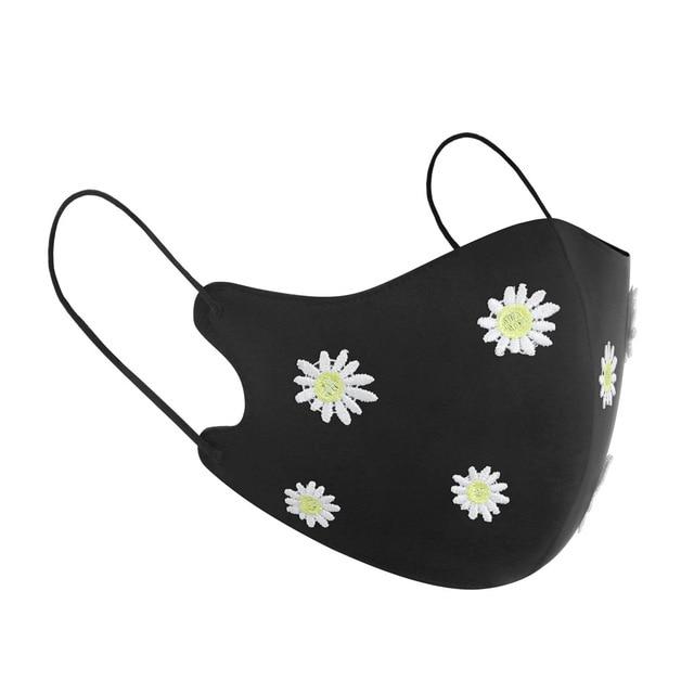 Marigold Shadows Masks Kagami Face Mask - Daisy