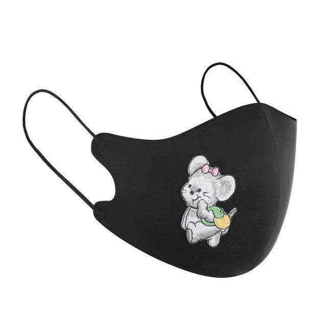 Marigold Shadows Masks Kagami Face Mask - Mousy