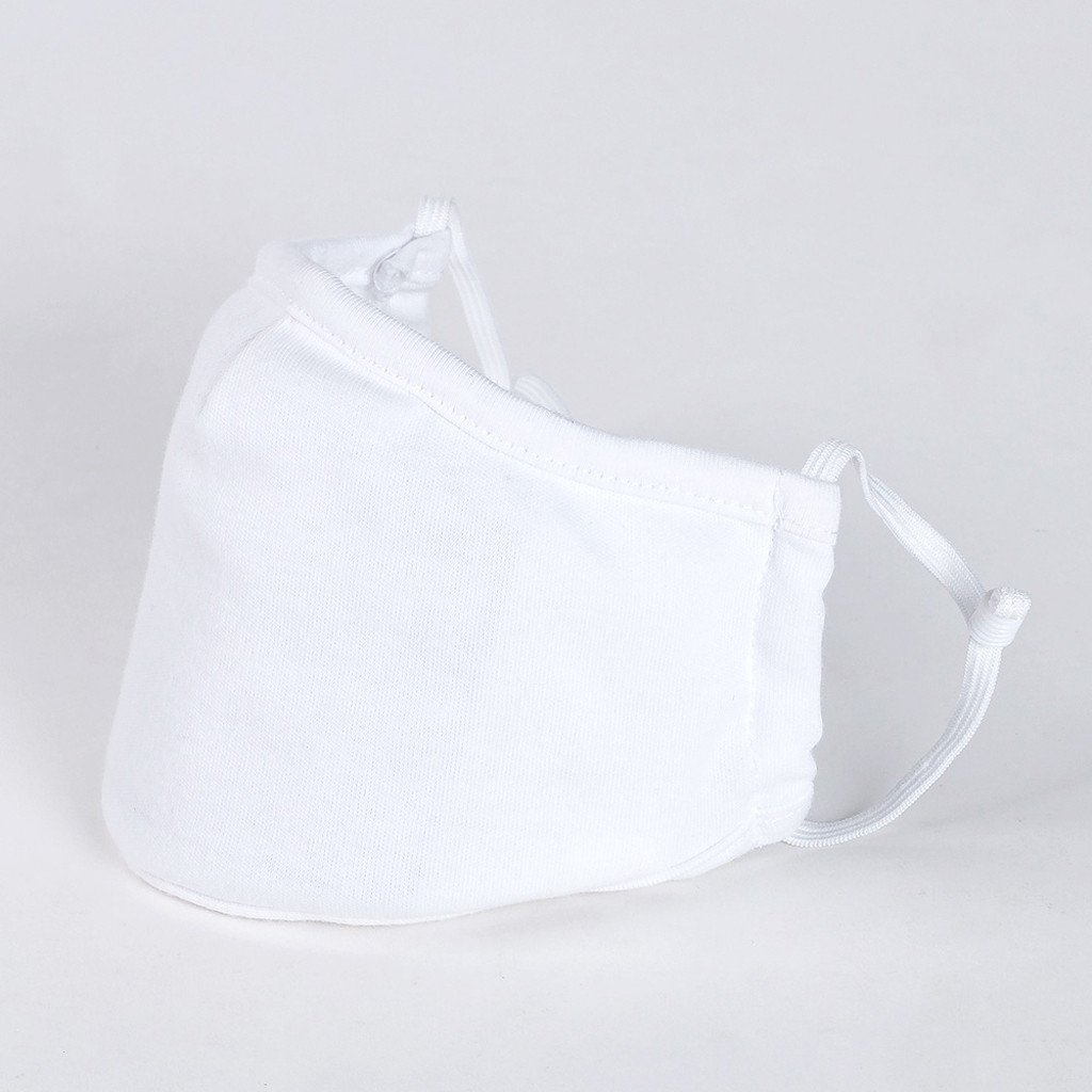 Marigold Shadows Masks Kaiya Face Mask - White