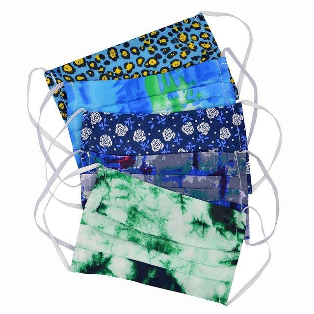 Marigold Shadows Masks Subaru Face Mask - Rainforest