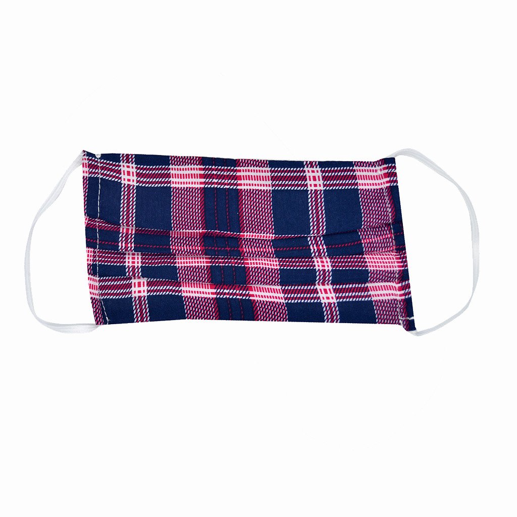 Marigold Shadows Masks Subaru Face Mask - Rectangle Raspberry