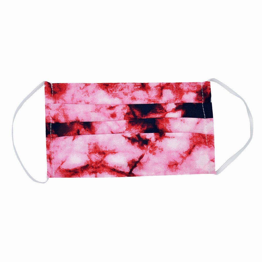 Marigold Shadows Masks Subaru Face Mask - Rectangle Raspberry
