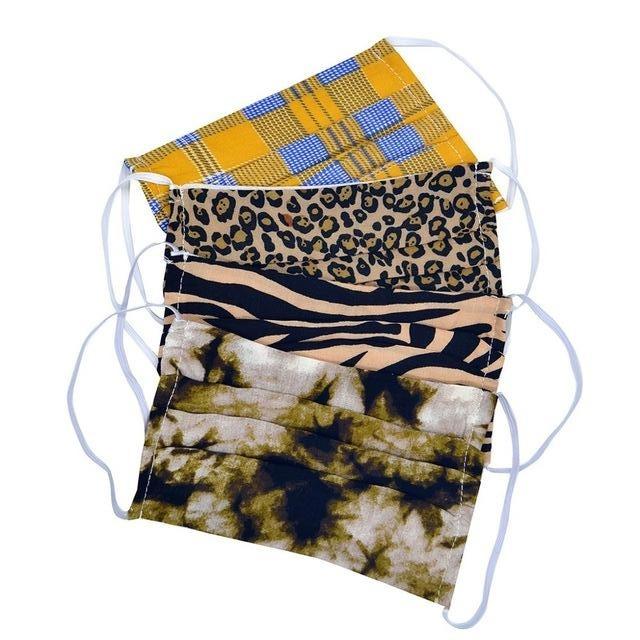 Marigold Shadows Masks Subaru Face Mask - Rectangle Sahara
