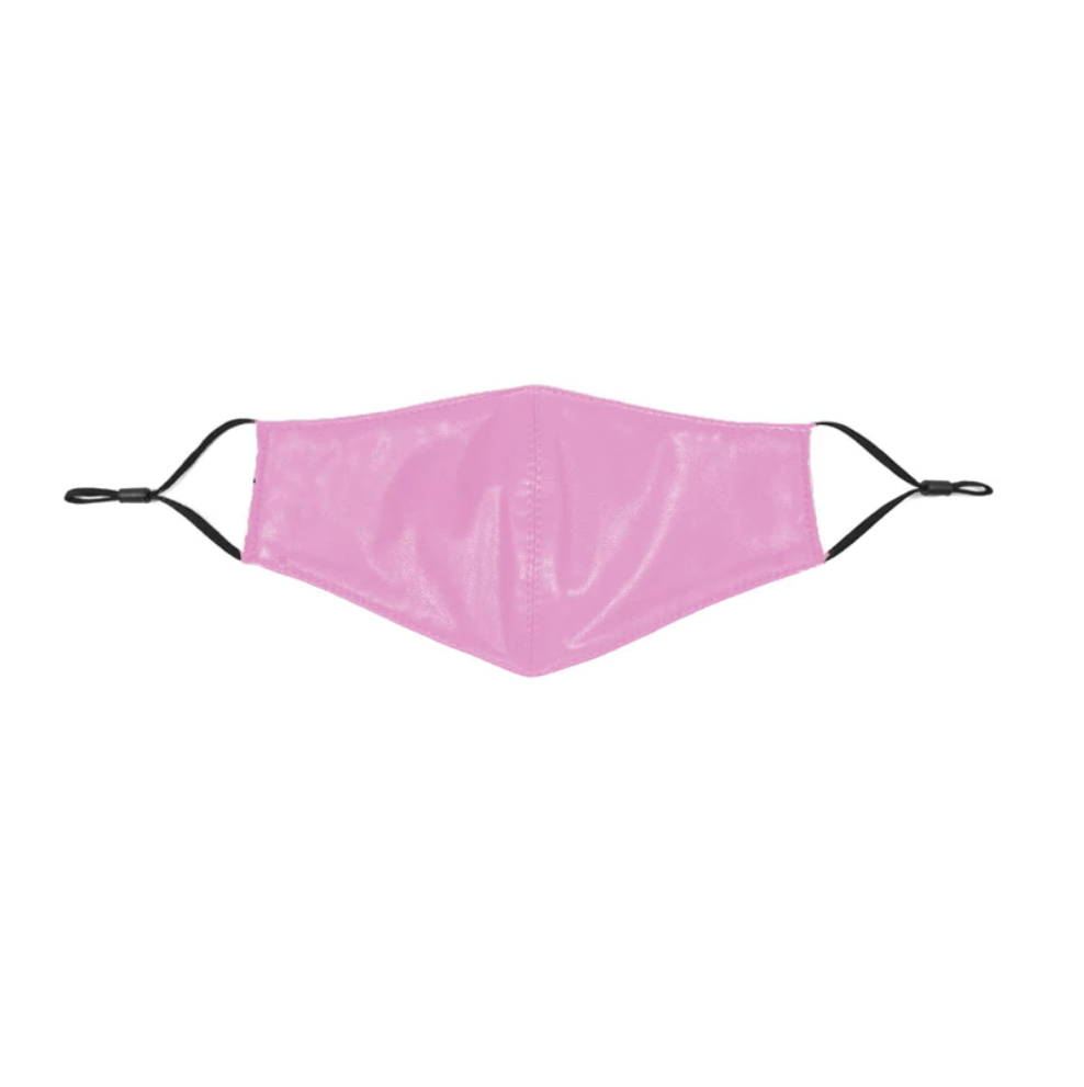 Marigold Shadows Masks Yuzuki Vegan Leather Face Mask - Baby Pink