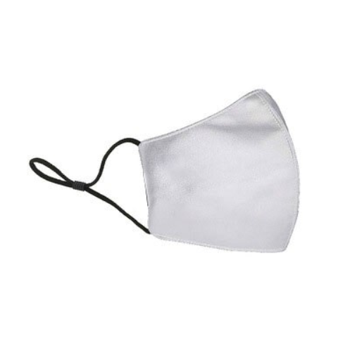 Marigold Shadows Masks Yuzuki Vegan Leather Face Mask - White