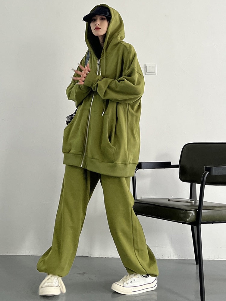 Marigold Shadows Pants Arisu Oversized Sweatsuit Pants