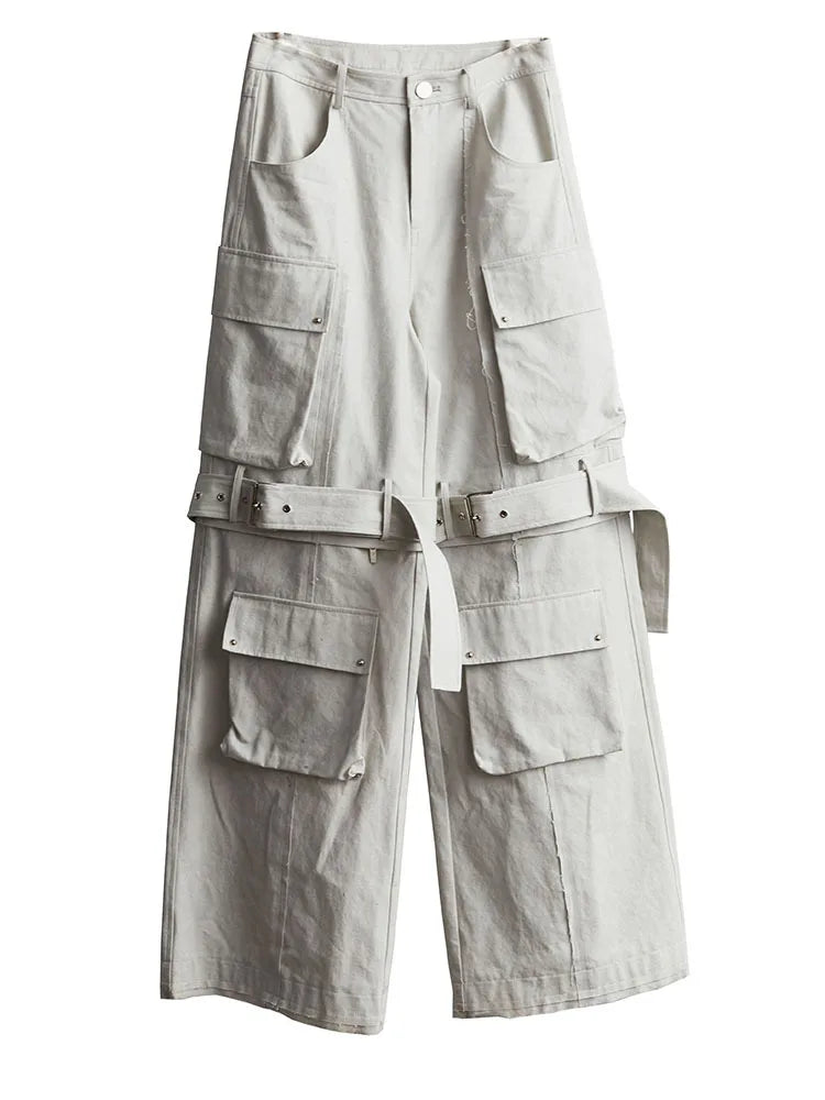 Marigold Shadows Pants Radat Buckle Cargo Pants