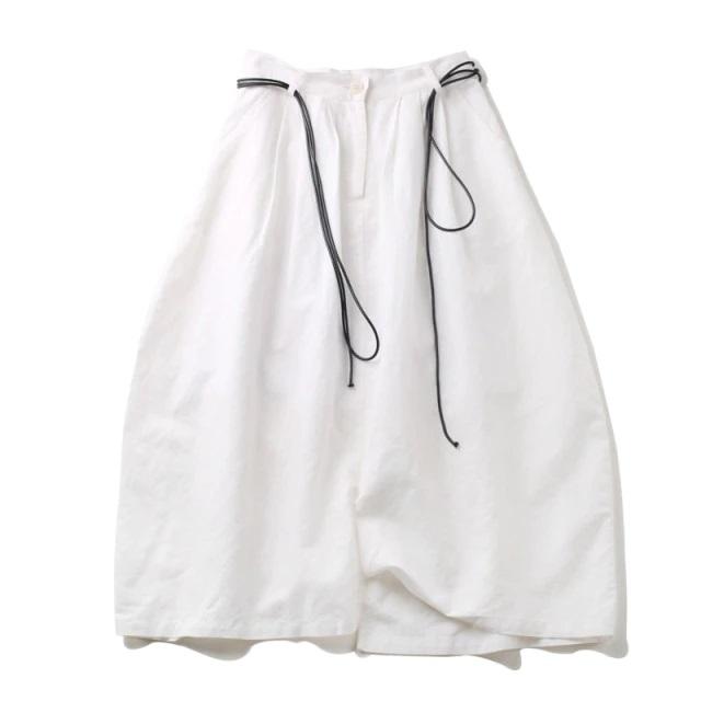 Marigold Shadows pants Yuruidesu Linen Ankle Pants