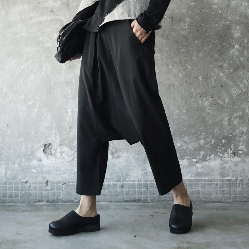 Marigold Shadows pants Yuuto Stretchy Wide Leg Pants