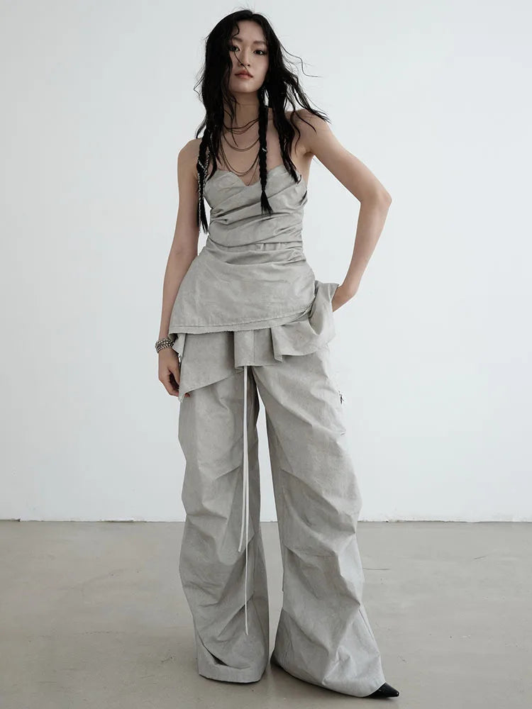 Marigold Shadows Shirts Hantuki Layered Tube Top