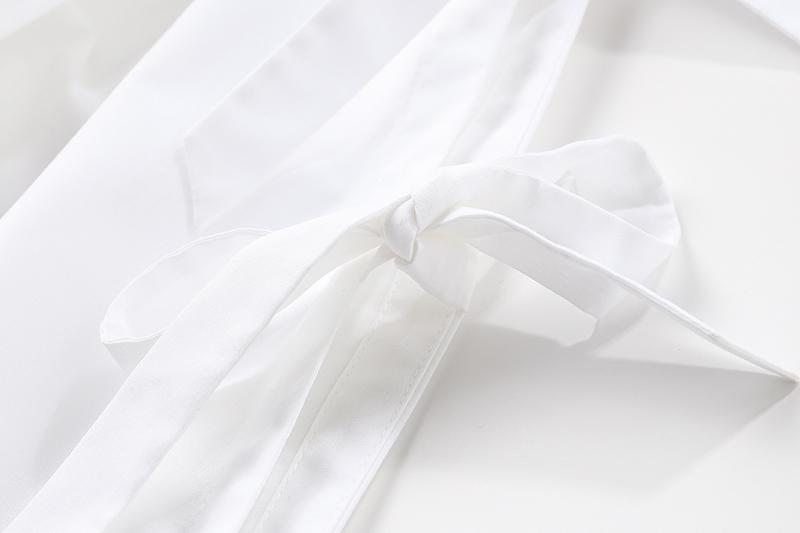 Marigold Shadows shirts Hiroto Bow Long Sleeve Loose Shirt