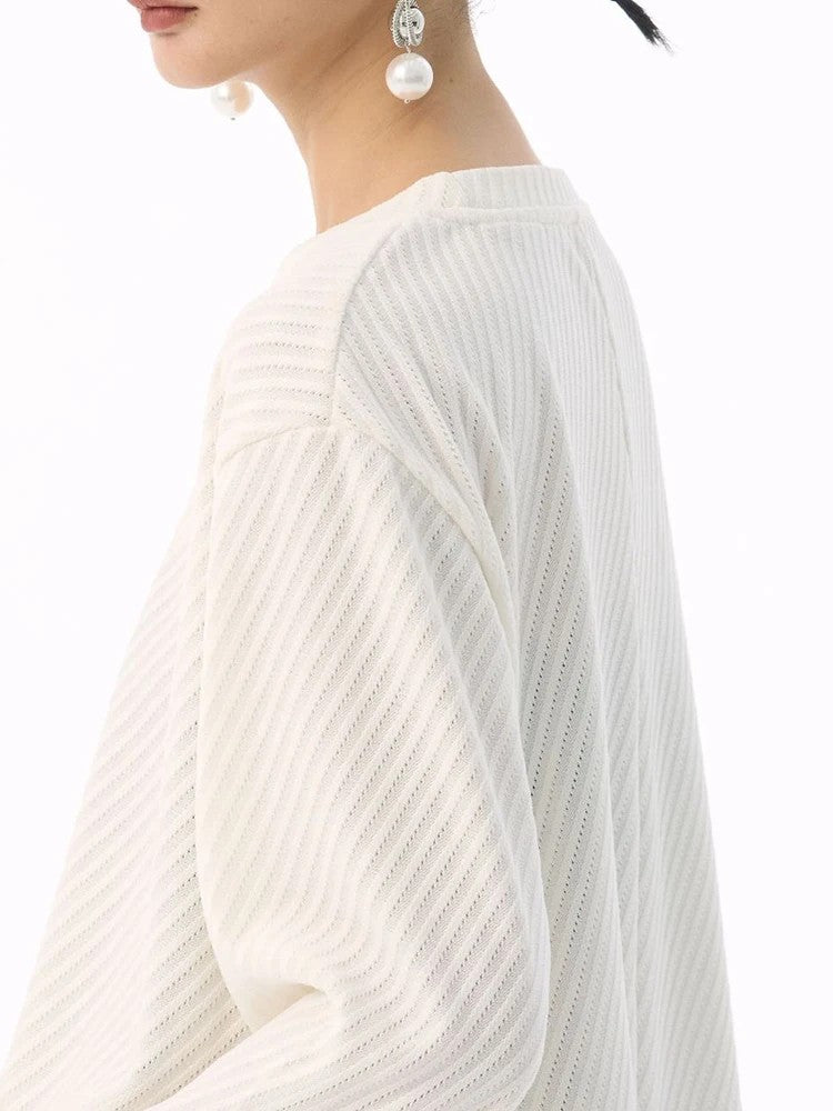 Marigold Shadows Shirts *** Kuda Asymmetrical Long Sleeve