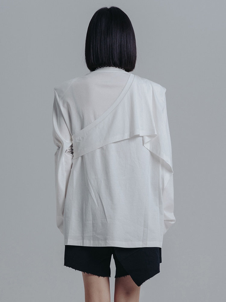 Marigold Shadows Shirts & Tops Confuse Wrap Shirt