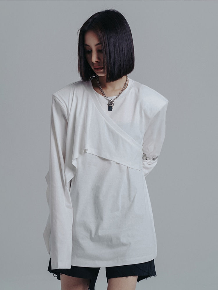 Marigold Shadows Shirts & Tops Confuse Wrap Shirt