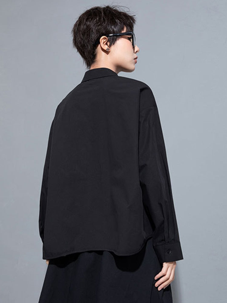 Marigold Shadows Shirts & Tops Denie Contrast Blouse
