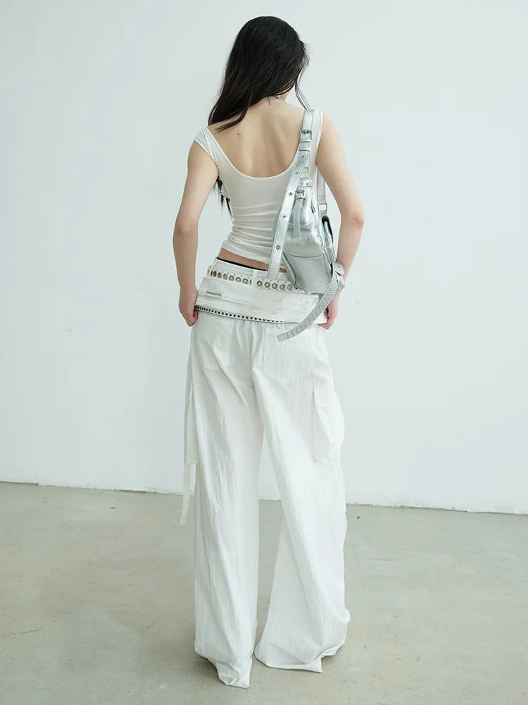 Marigold Shadows Shirts & Tops Sheeshe Ruffle Tank Top