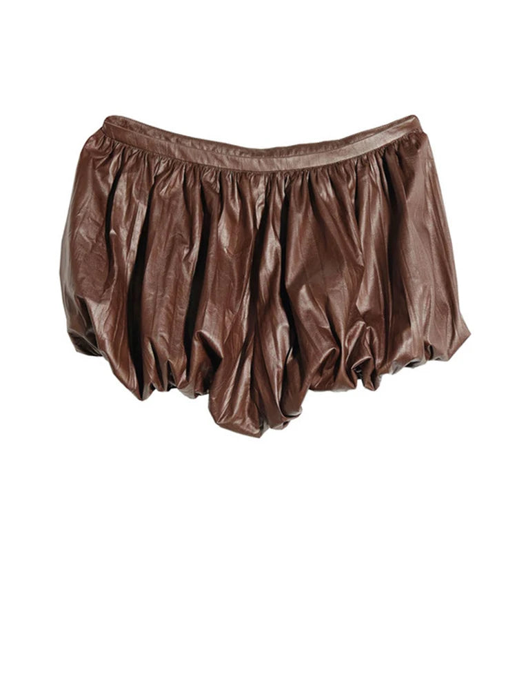 Marigold Shadows Shorts Bubbla Puff Shorts