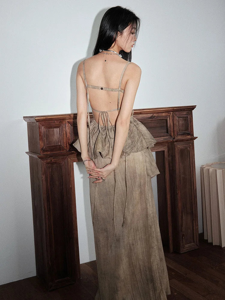 Marigold Shadows Skirts *** Pupualoue Tank and Skirt Set