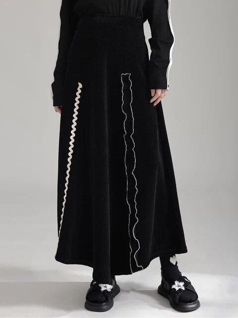 Marigold Shadows Skirts Wazza Squiggle Skirt