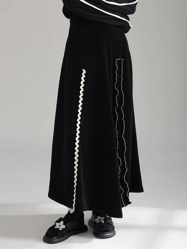 Marigold Shadows Skirts Wazza Squiggle Skirt