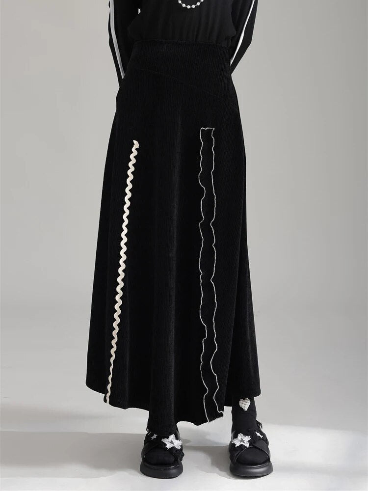 Marigold Shadows Skirts Wazza Squiggle Skirt