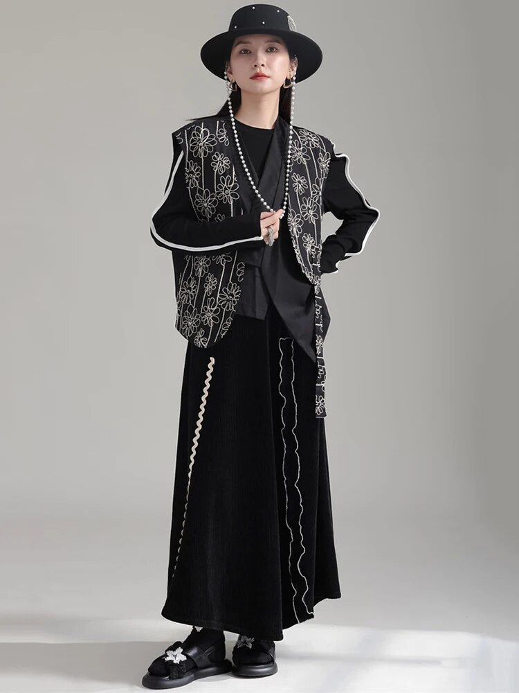 Marigold Shadows Skirts Wazza Squiggle Skirt