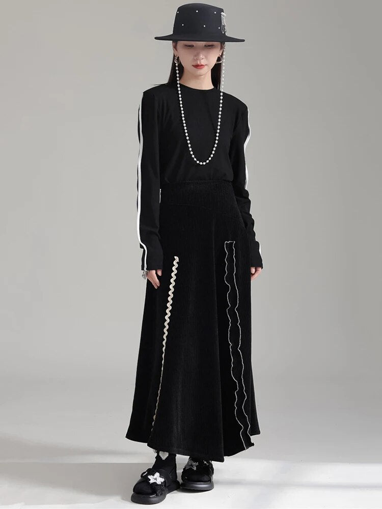 Marigold Shadows Skirts Wazza Squiggle Skirt