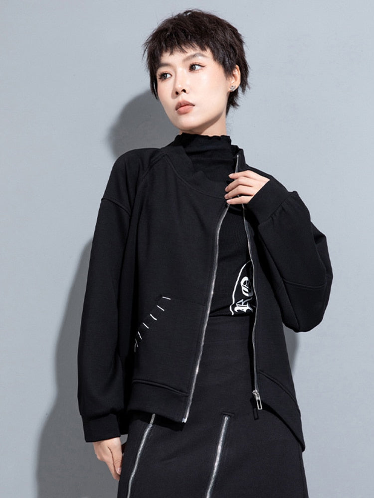 Marigold Shadows Sweatshirts Stitche Pocket Sweatshirt