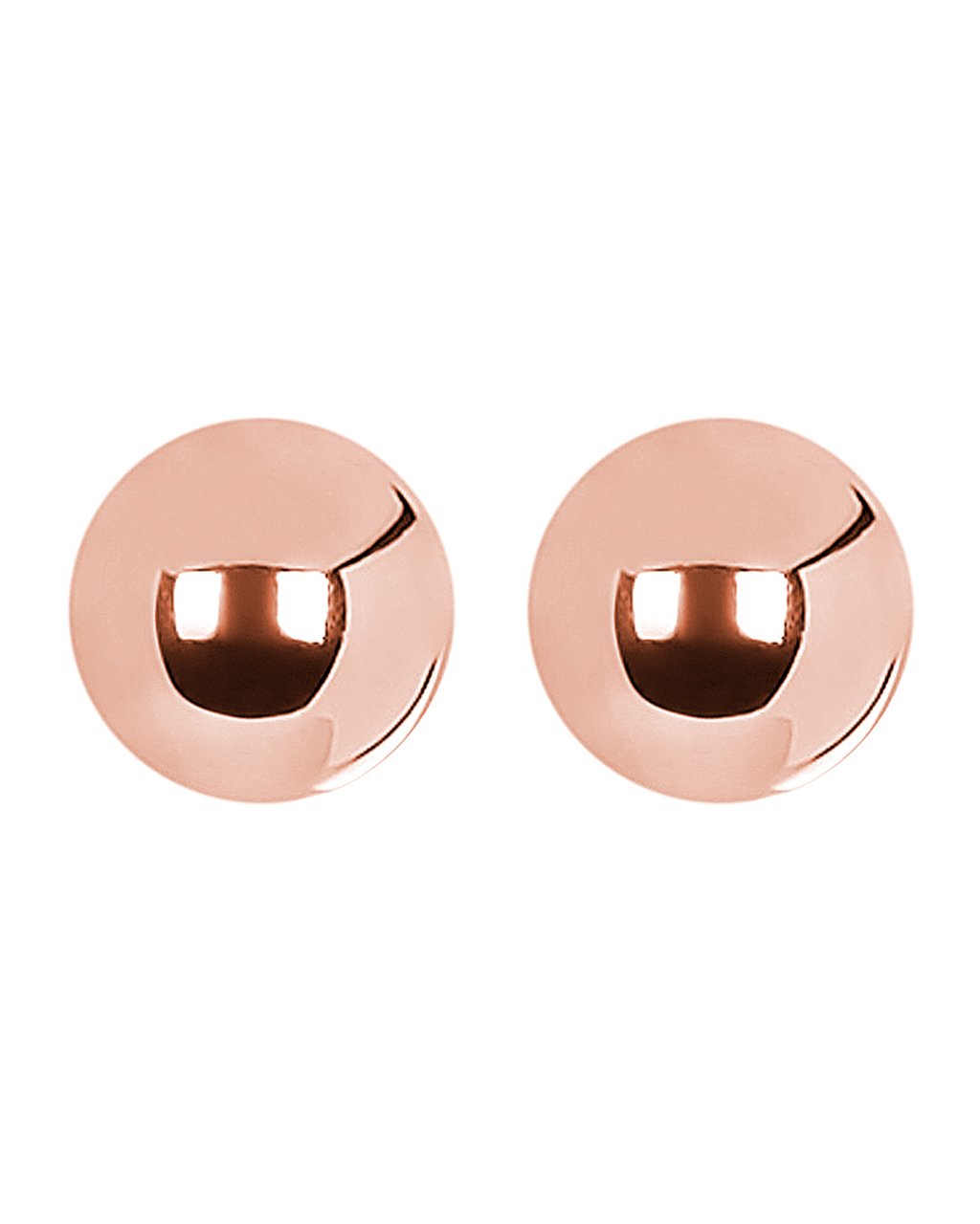 Sterling Forever 10mm Sterling Silver Bead Earrings by Sterling Forever