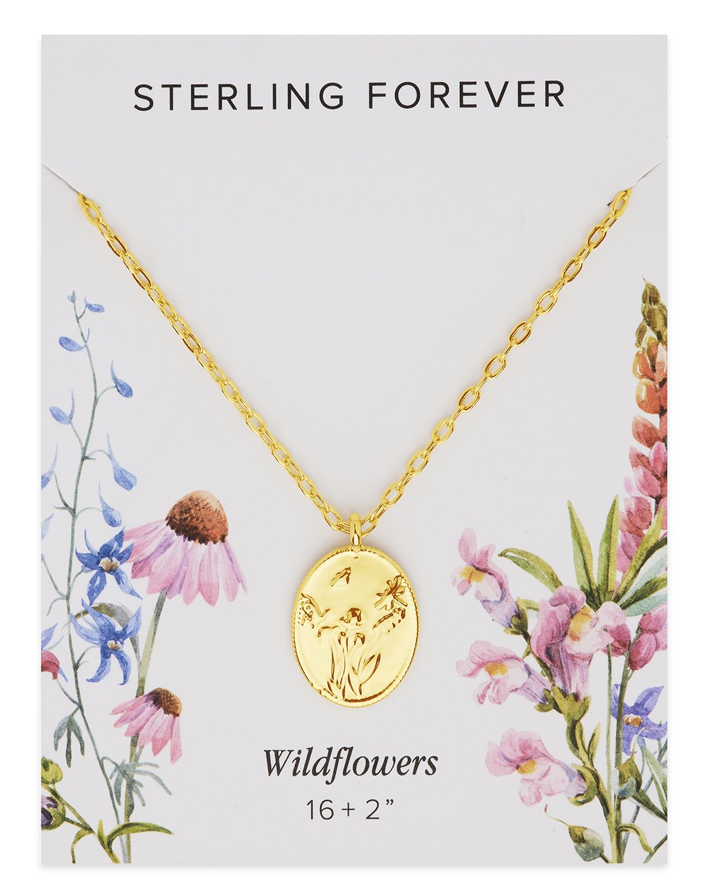 Sterling Forever Engraved Garden Pendant by Sterling Forever
