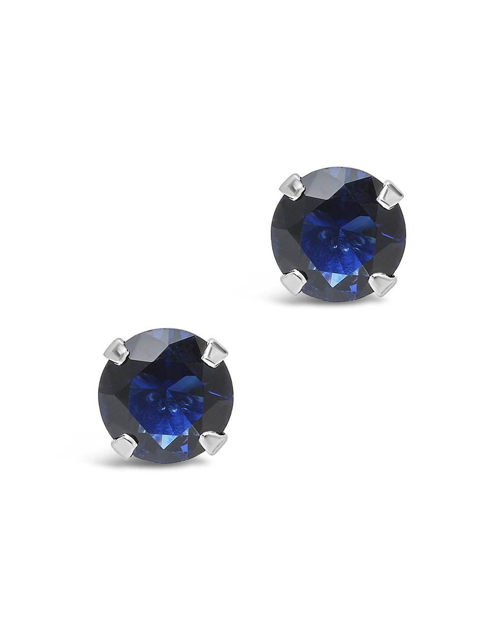 Sterling Forever Sterling Silver 7mm Rainbow CZ Studs by Sterling Forever