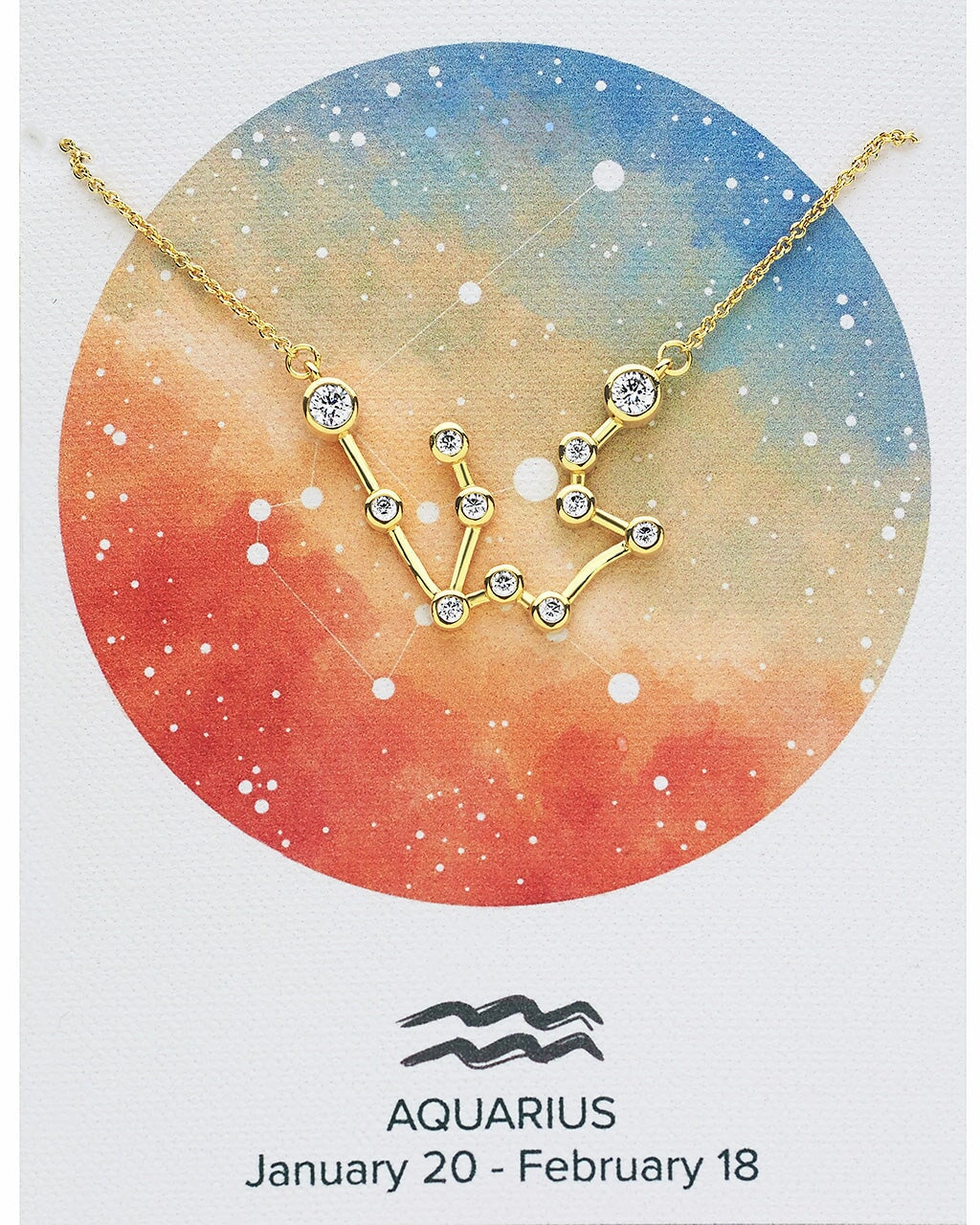 Sterling Forever 'When Stars Align' Constellation Necklace by Sterling Forever