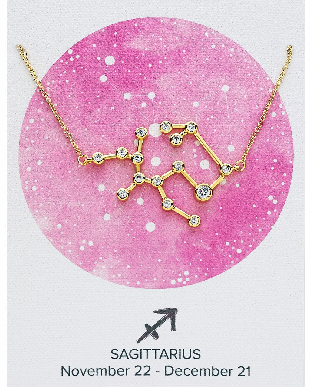 Sterling Forever 'When Stars Align' Constellation Necklace by Sterling Forever