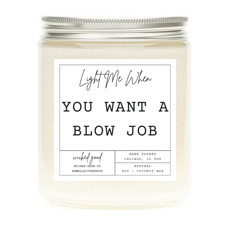 Wicked Good Perfume BJ Candle by Wicked Good Perfume