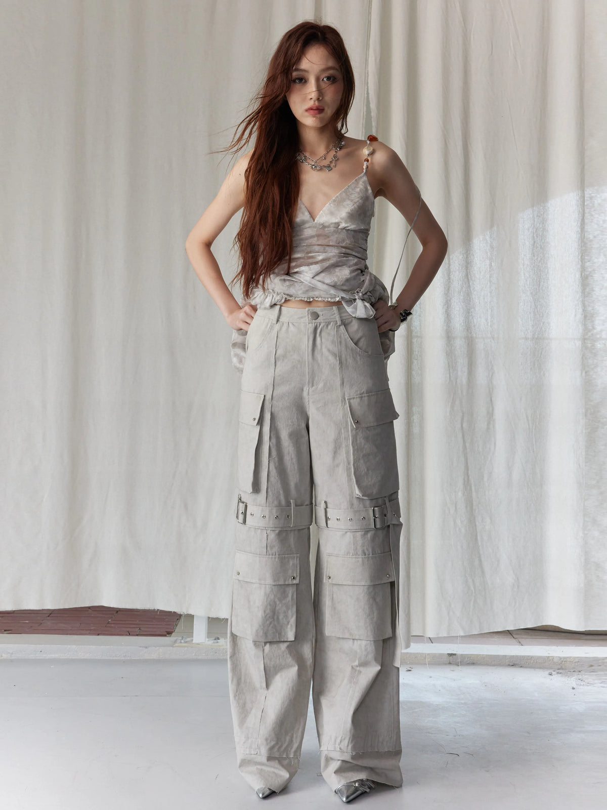 Radat Buckle Cargo Pants