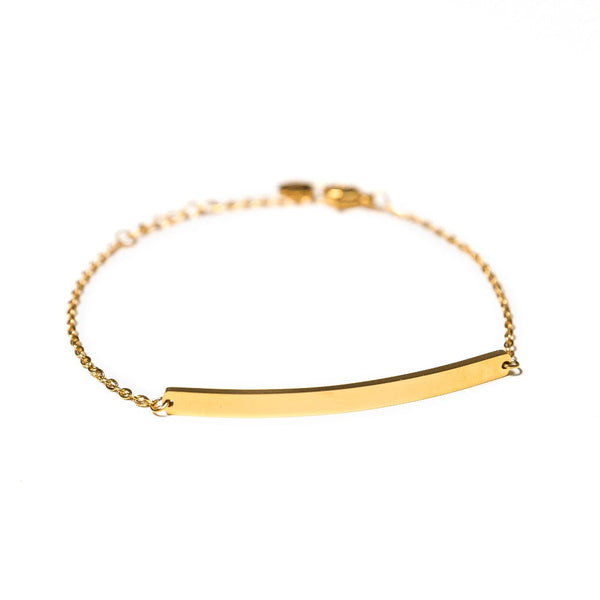 Arvo Arvo Bar Bracelet - Gold by Arvo