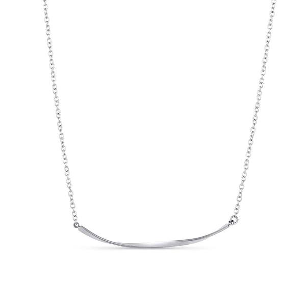 Arvo Arvo Mobius Bar Necklace - Stainless by Arvo