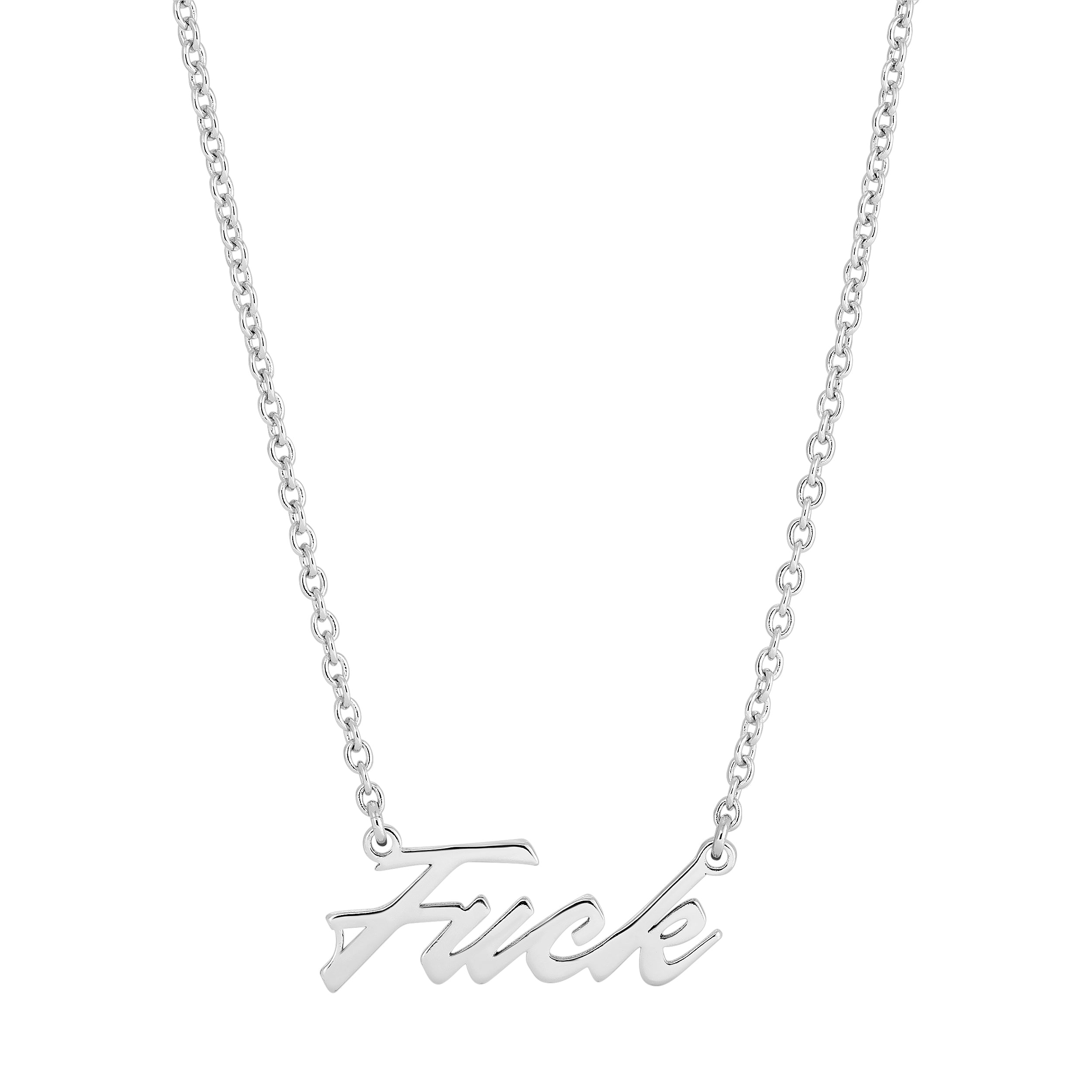 eklexic F*** Necklace by eklexic